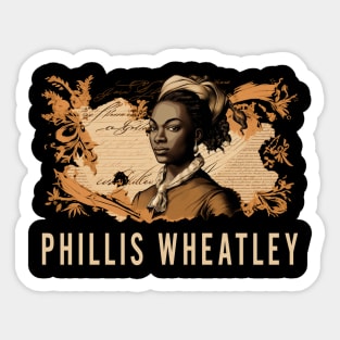 Phillis Wheatley Sticker